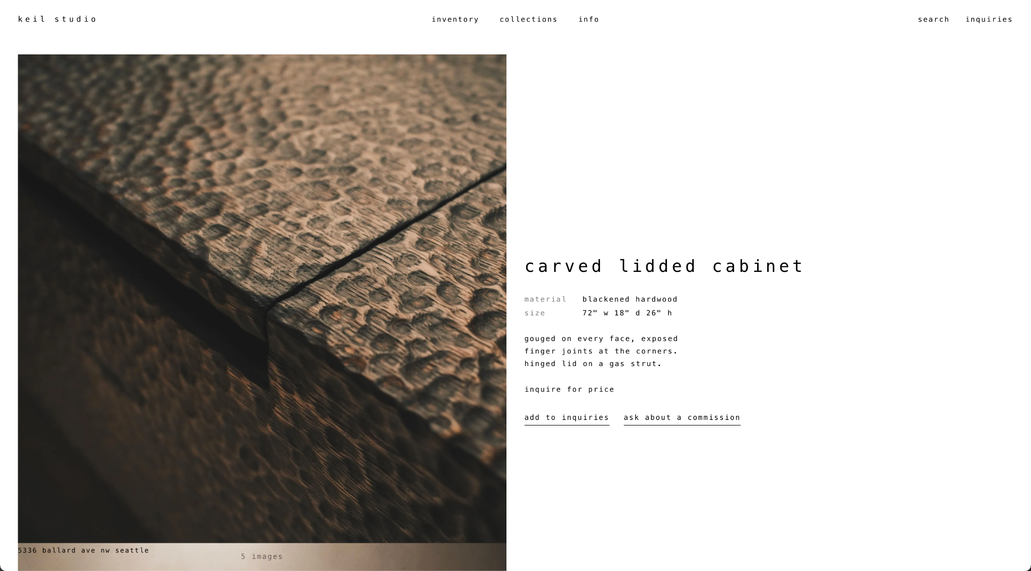 Keil Studio product detail page
